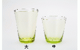 【Rie Glass Garden】オリーブガラス　タンブラー